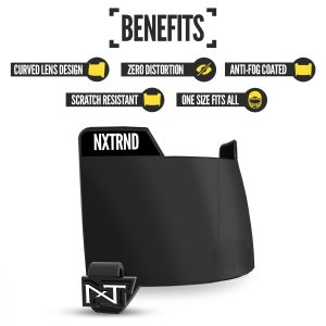 VZR3® Football Visor Black
