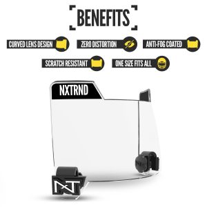 VZR3® Football Visor Clear