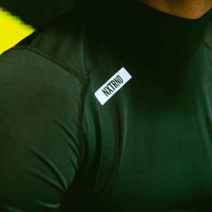 Nxtrnd Core Turtleneck Compression Short Sleeve Black