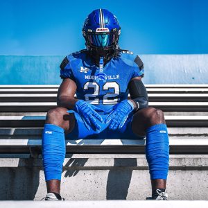 Scrunch Football Leg Sleeves Blue