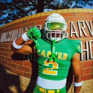 VZR3® Football Visor Clear Gold