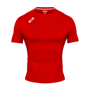 Nxtrnd Core Compression Short Sleeve Red