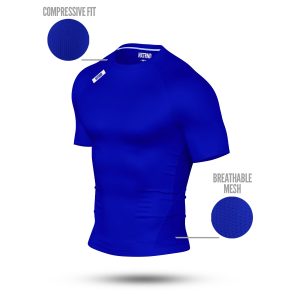 Nxtrnd Core Compression Short Sleeve Blue