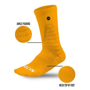 Crew Socks Yellow (3-Pairs)