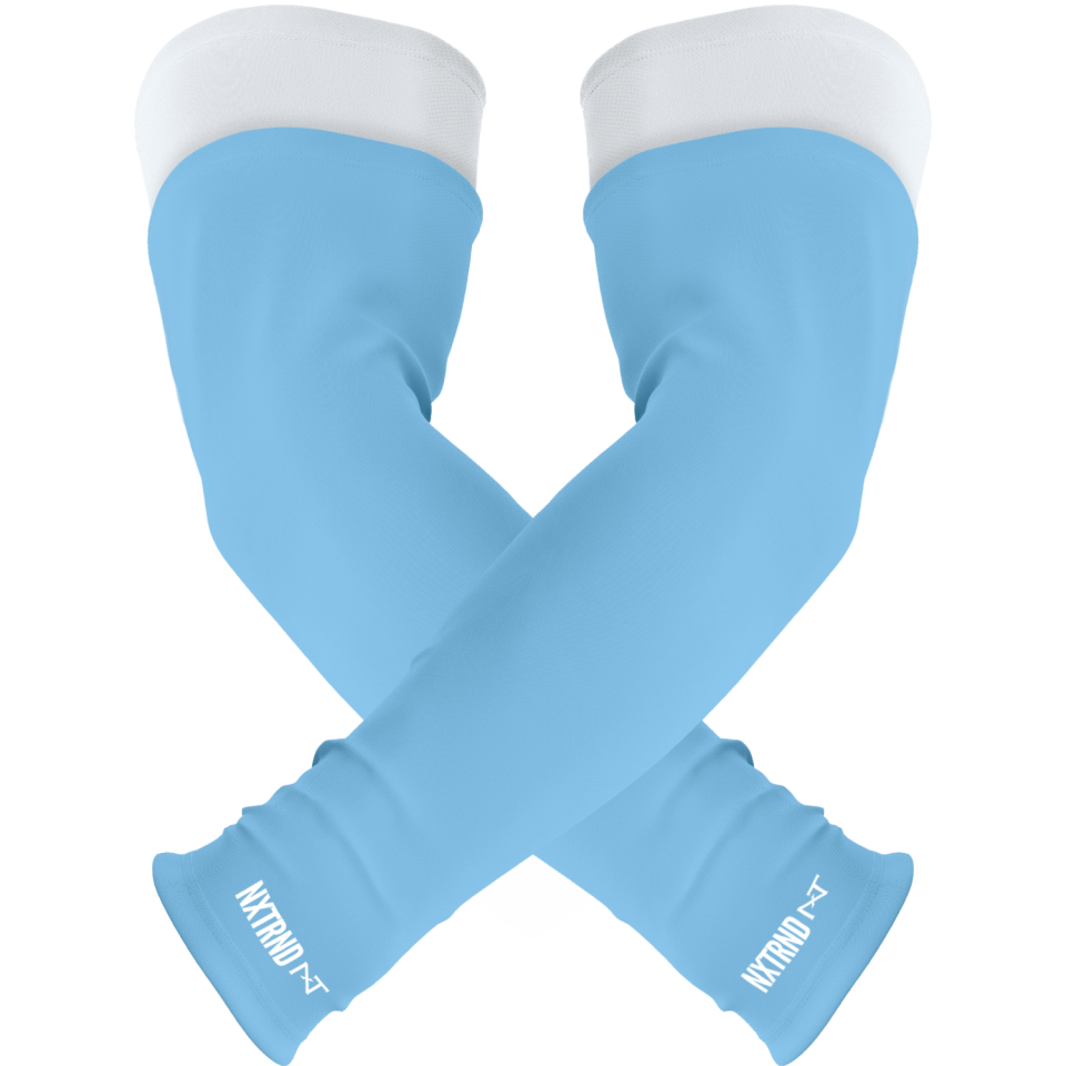 Double Arm Sleeves Columbia Blue (1 Pair)