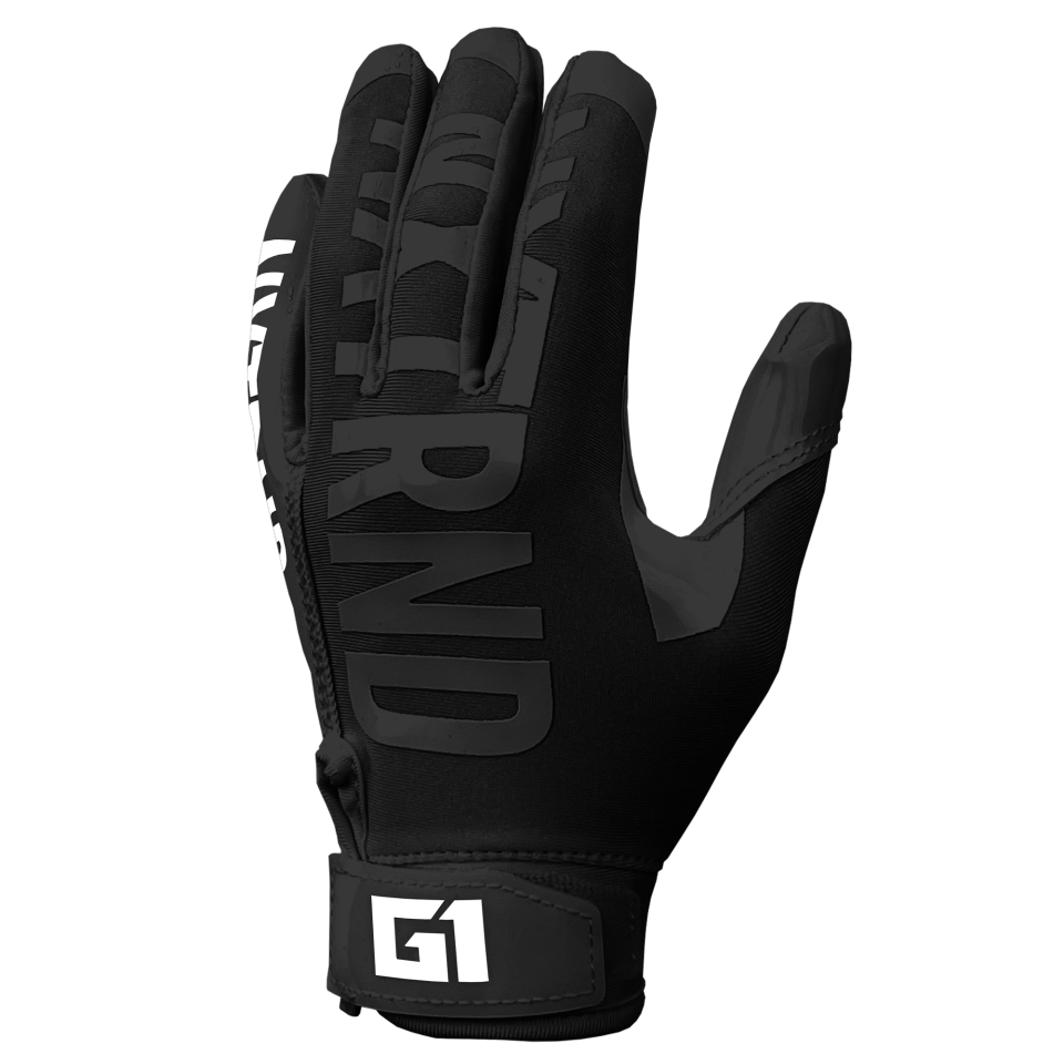 G1® Youth Football Gloves Black