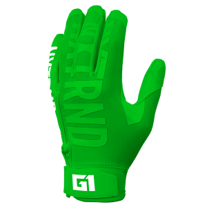 G1® Youth Football Gloves Green