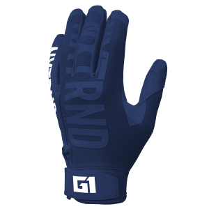 G1® Youth Football Gloves Navy Blue