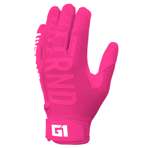 G1® Youth Football Gloves Pink