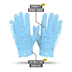G1® Pro Football Gloves Columbia Blue