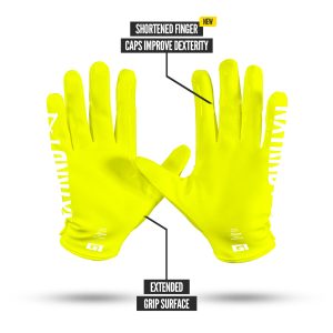 G1® Pro Football Gloves Neon Yellow