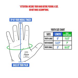 G1® Youth Football Gloves Neon Yellow