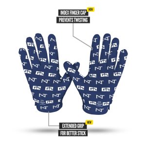 G2® Pro Football Gloves Navy Blue