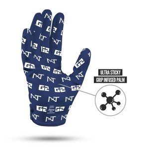 G2® Pro Football Gloves Navy Blue