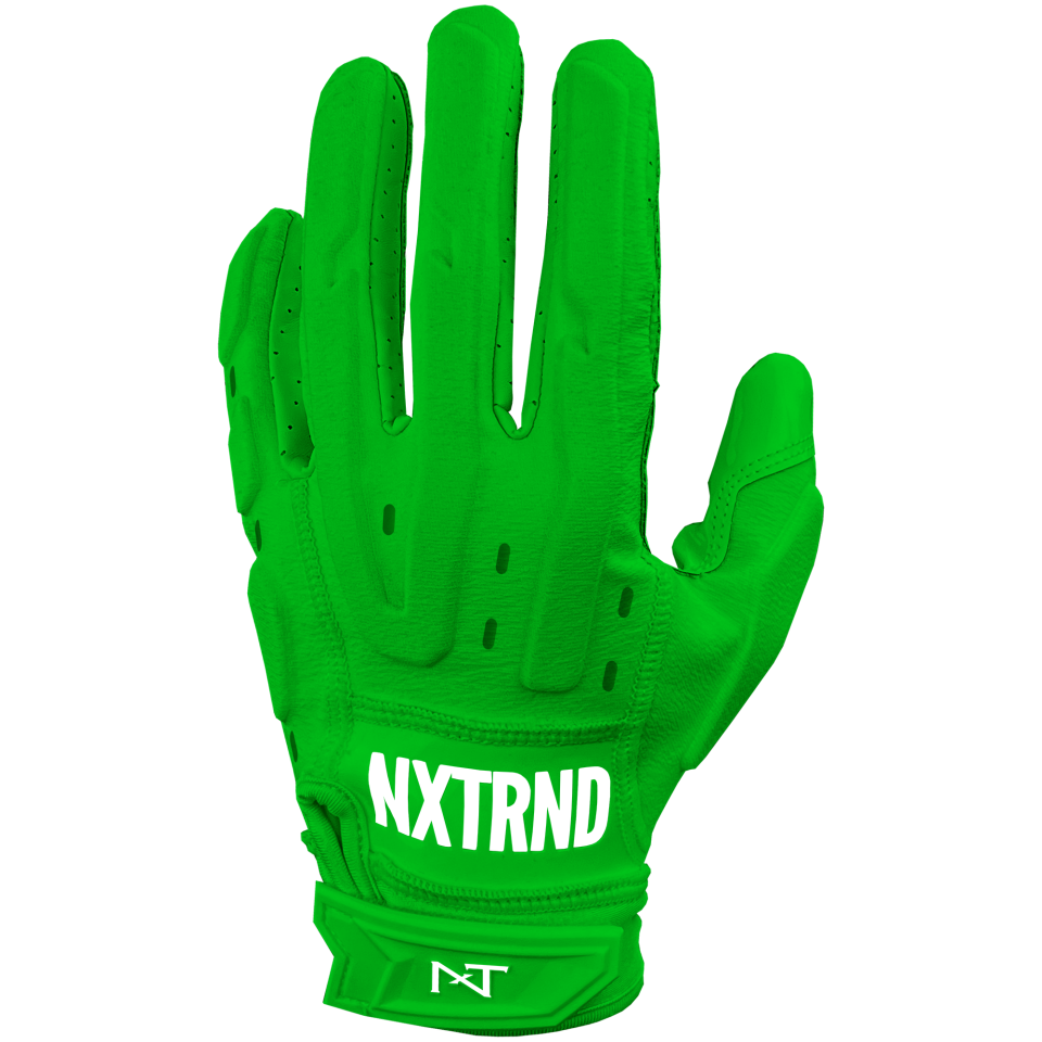 G3® Pro Padded Football Gloves Green