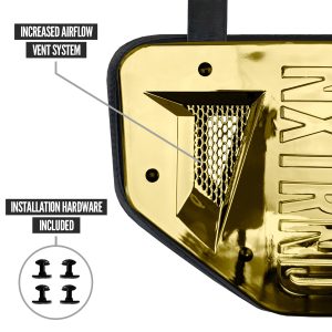 B-PLATE® Football Back Plate Gold