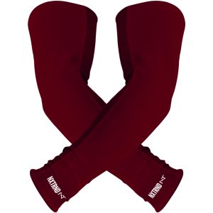AirTek Arm Sleeves Maroon (1 Pair)