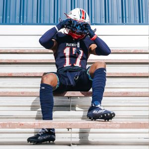 XTD® Scrunch Football Socks Navy Blue