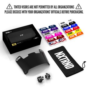 VZR1® Football Visor Black