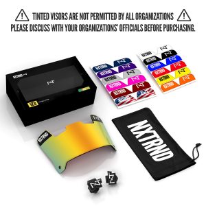 VZR1® Football Visor Gold