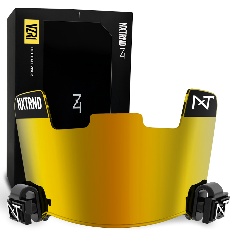 VZR1® Football Visor Gold