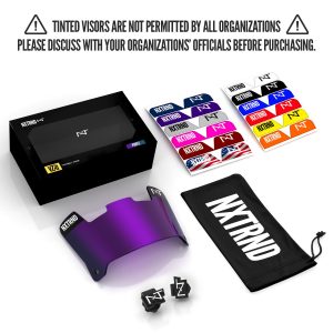 VZR1® Football Visor Purple