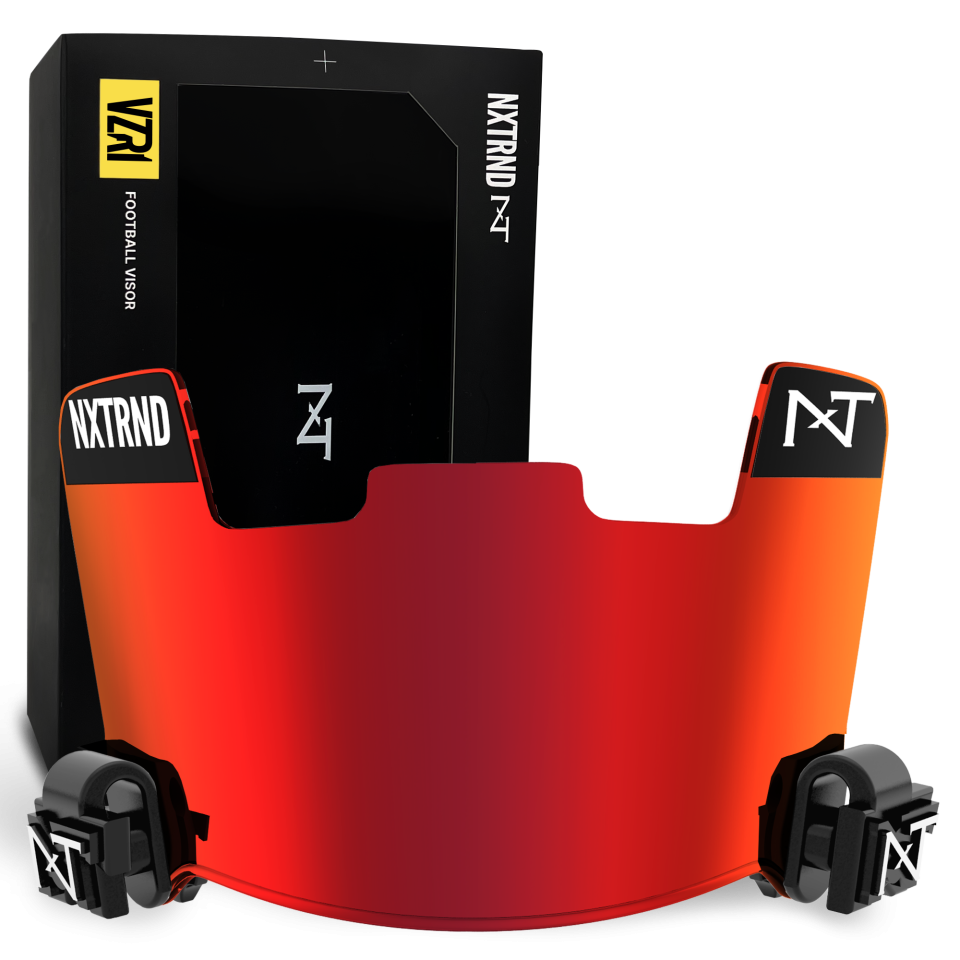 VZR1® Football Visor Red