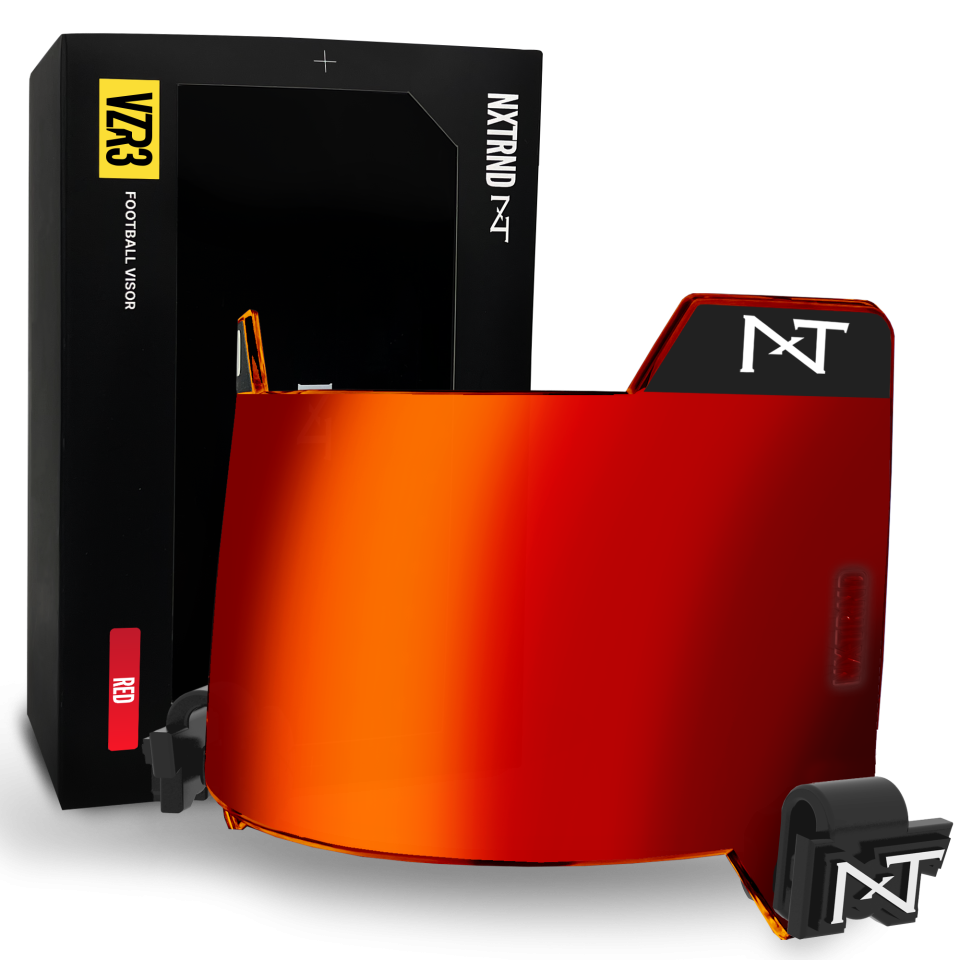 VZR3® Football Visor Red