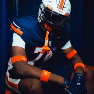 Wrist Bands Orange (1 Pair)