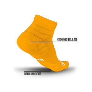 Quarter Socks Yellow (3-Pairs)