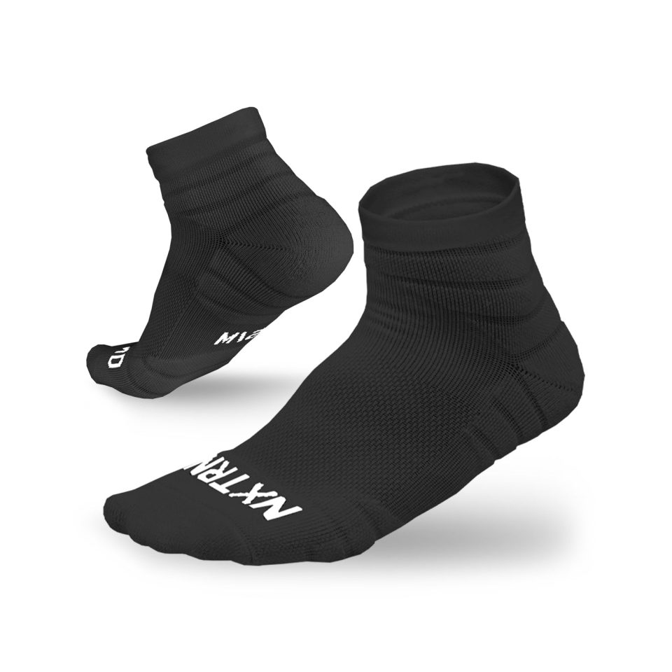 Quarter Socks Black (3-Pairs)
