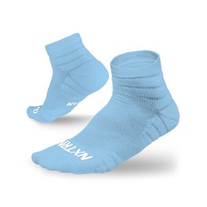 Quarter Socks Columbia Blue (3-Pairs)