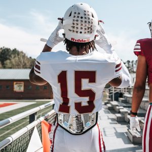 B-PLATE® Football Back Plate Silver