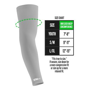 AirTek Arm Sleeves Grey (1 Pair)